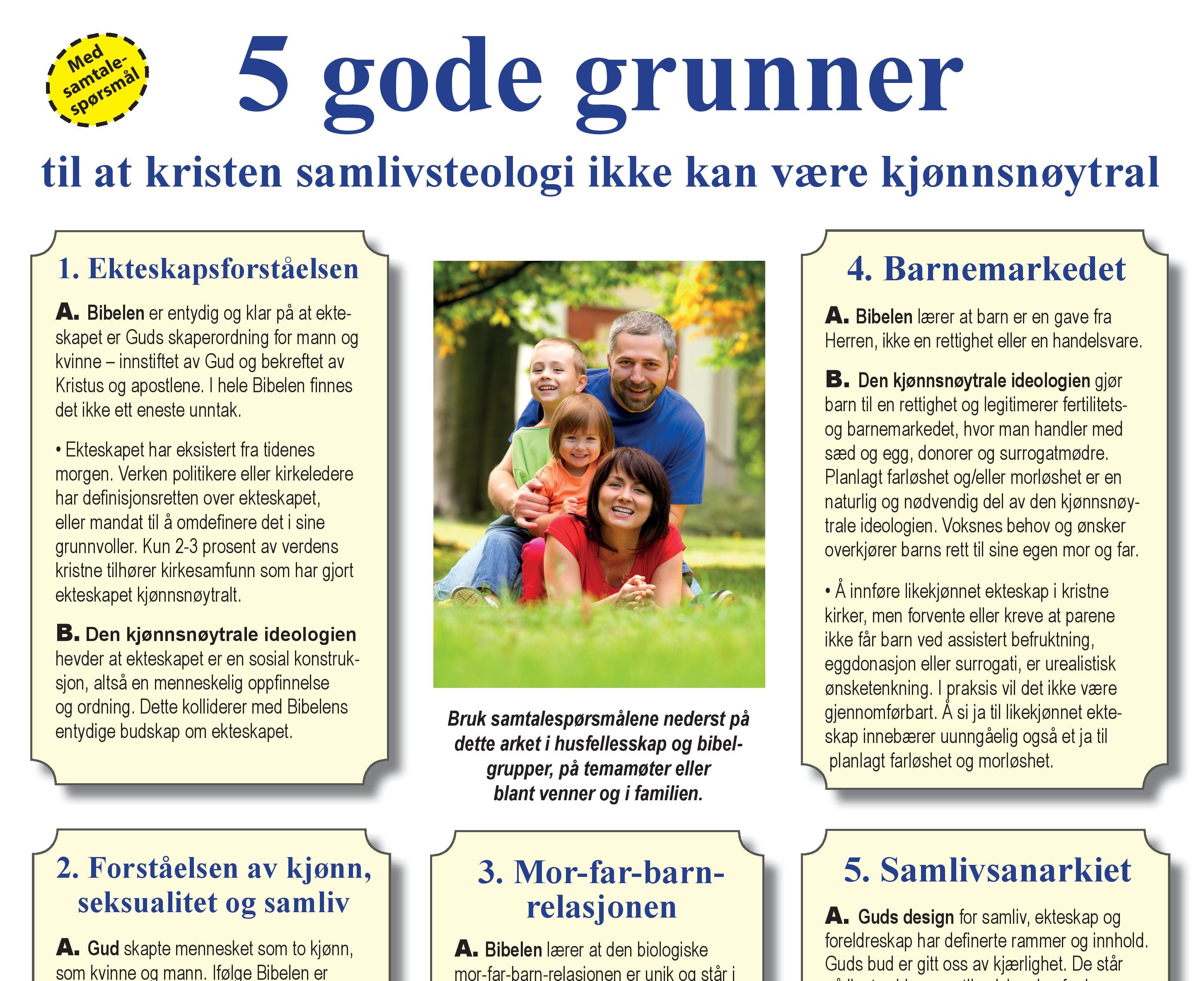 9. juni: Kjønnsnøytral samlivsteologi? 