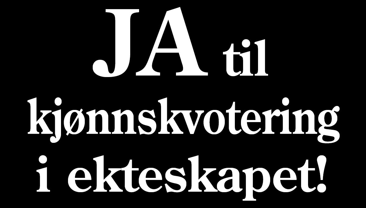 Ja-til-kjonnskvotering